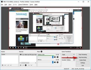 phần mềm Open Broadcaster Software