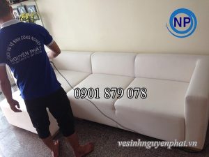 Dịch vụ giặt ghế sofa tại Nguyên Phát có các nghiệp vụ chuyên nghịe