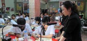 Trung tâm dạy nghề thẩm mỹ Thanh Ngọc địa chỉ dạu nghề nail có tiếng tại Sài Gòn