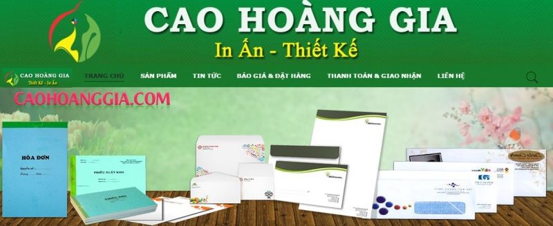 Công ty Cao Hoàng Gia - top 8 công ty in ấn quảng cáo TPHCM