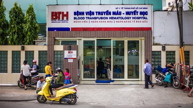 Bệnh viện Truyền máu và Huyết học - Địa chỉ xét nghiệm ADN tại TPHCM
