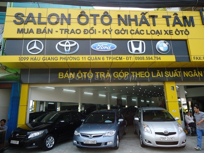 Salon Auto Nhất Tâm - Địa chỉ mua bán xe ô tô cũ ở TPHCM